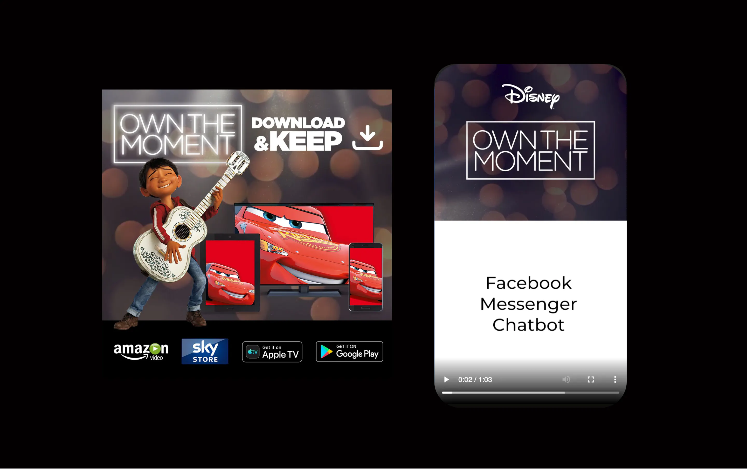 Disney Own The Moment Facebook Chatbot