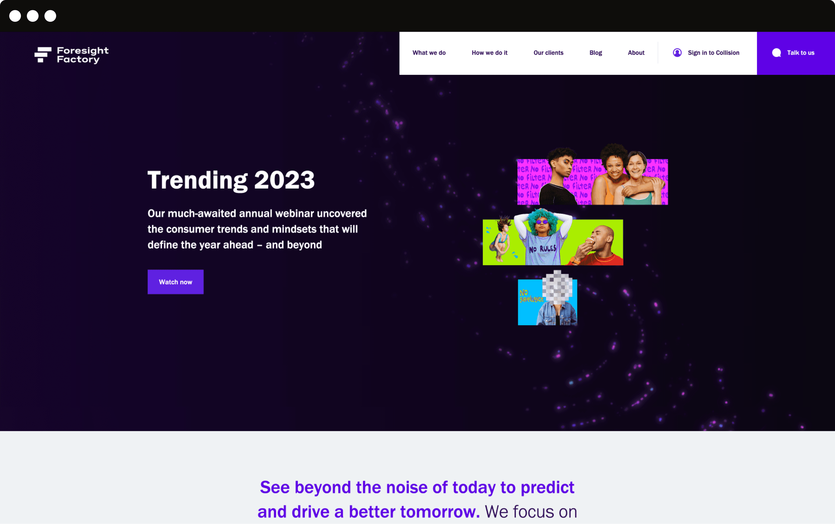 Foresight Factory technology partner