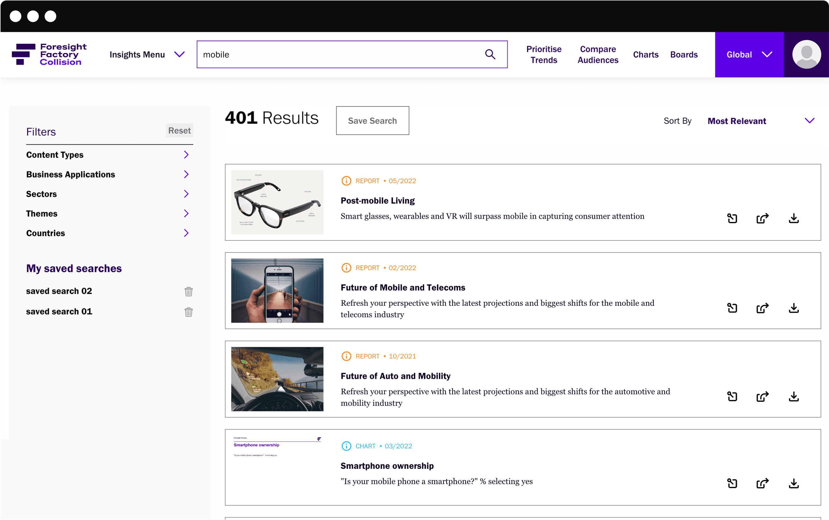 Foresight Factory technology partner
